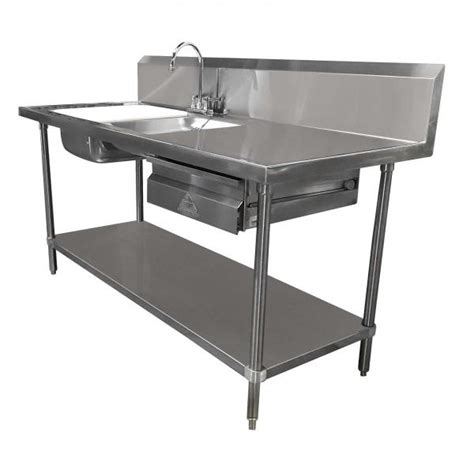 preparation table with sink price